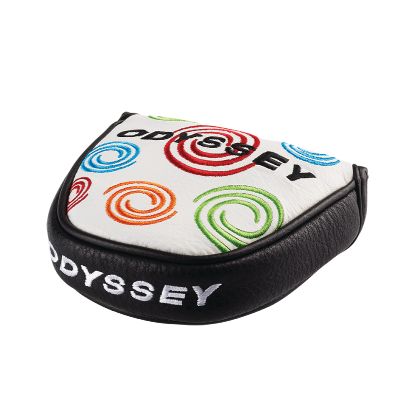 Odyssey Mallet Putter Headcover - Tour Swirl White