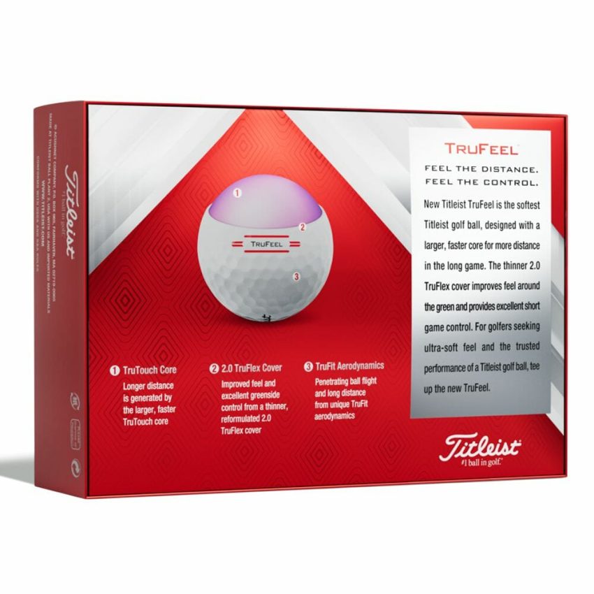 Titleist TruFeel Golf Balls - Prior Gen - Image 2