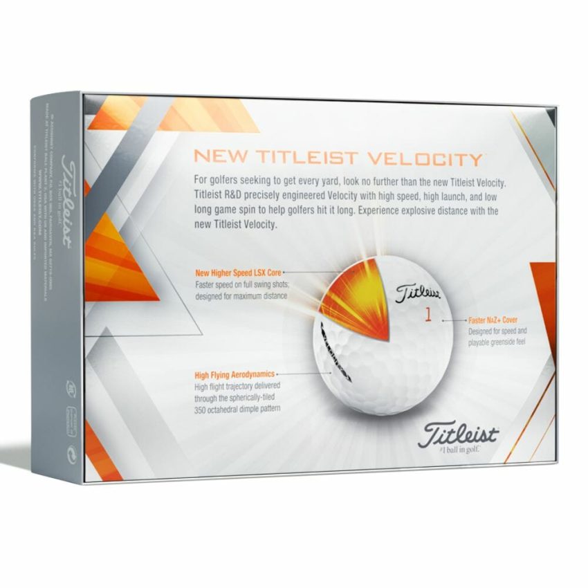 Titleist Velocity Golf Balls  - Prior Gen - Image 2