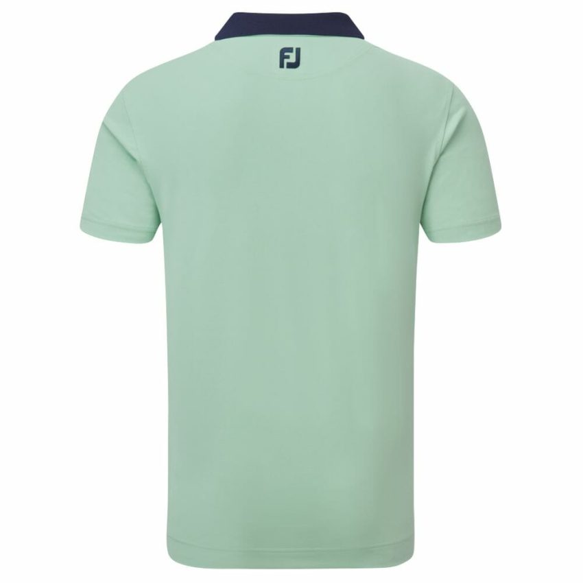 FootJoy Solid with Stripe Placket Polo Shirt 23 - Image 2