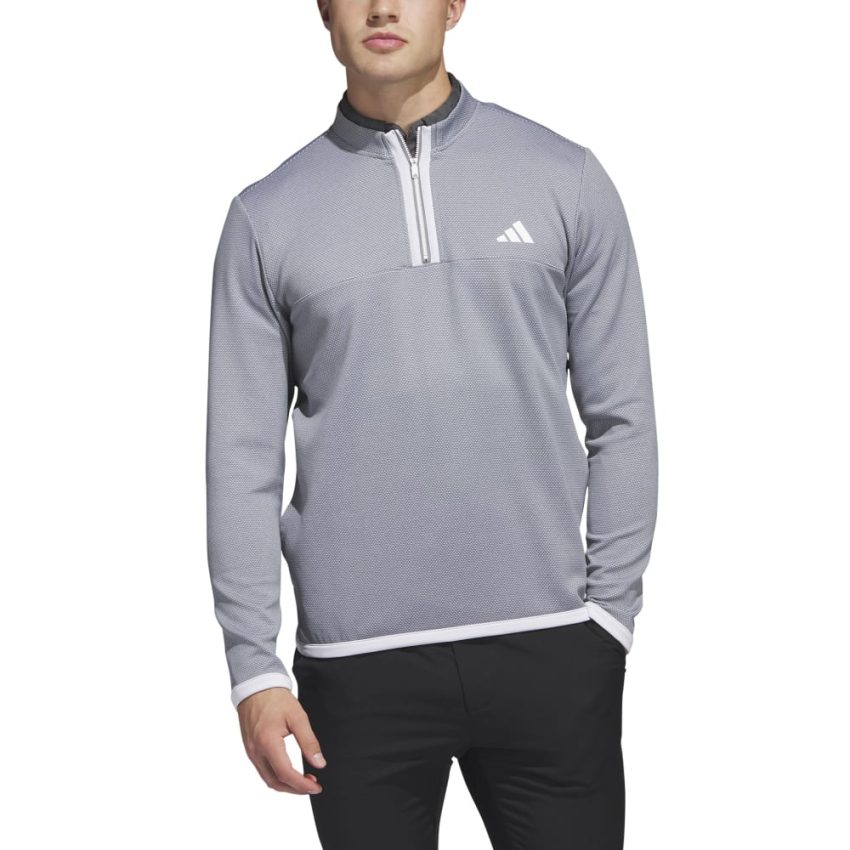 adidas Microdot 1/4 Zip Sweatshirt - IA4763 - Image 3