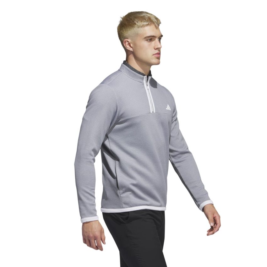 adidas Microdot 1/4 Zip Sweatshirt - IA4763 - Image 4