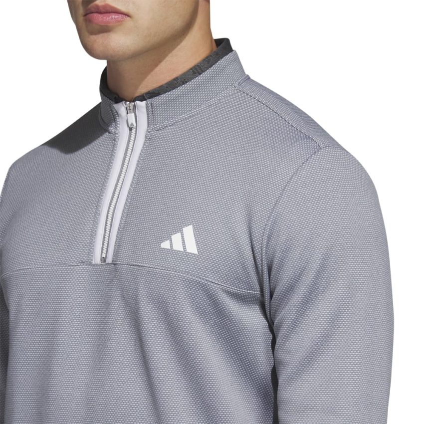 adidas Microdot 1/4 Zip Sweatshirt - IA4763 - Image 5