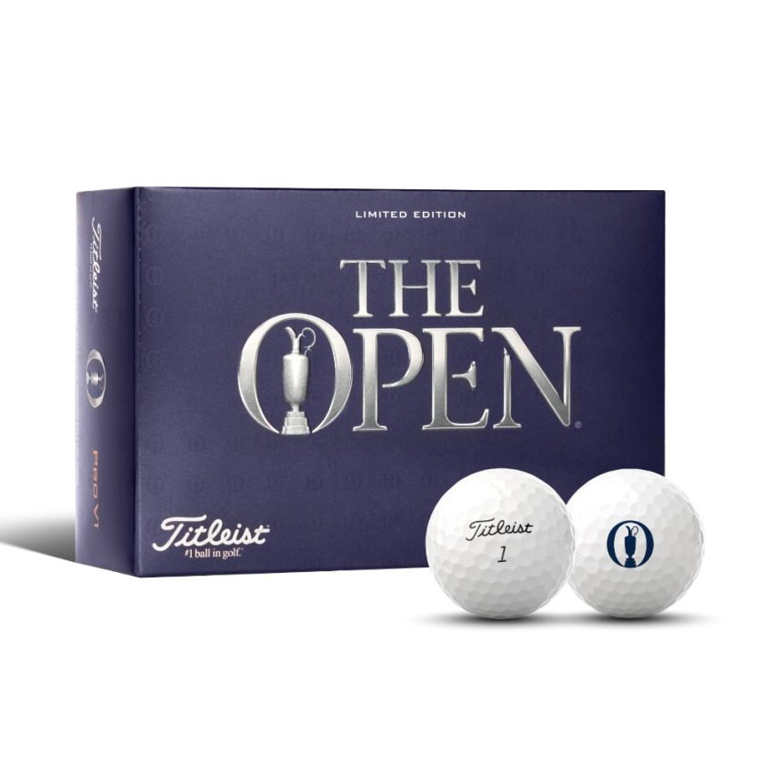 Titleist Pro V1 Golf Balls - The Open Limited Edition (6 Balls) - Image 2