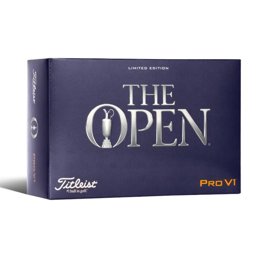 Titleist Pro V1 Golf Balls - The Open Limited Edition (6 Balls)