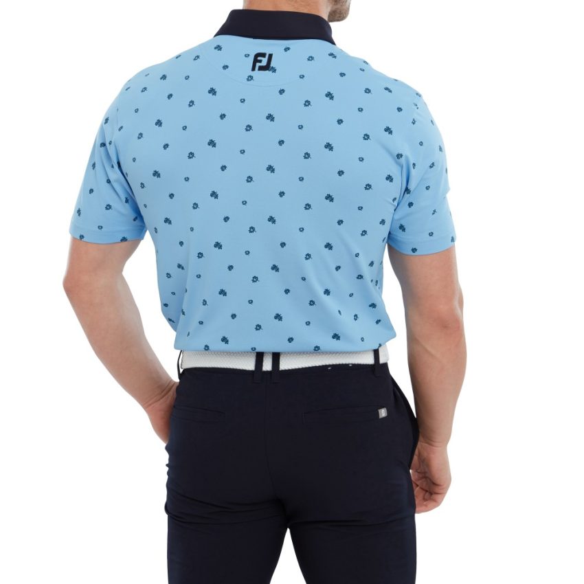 FootJoy Scattered Floral Pique Polo Shirt 23 - Image 4