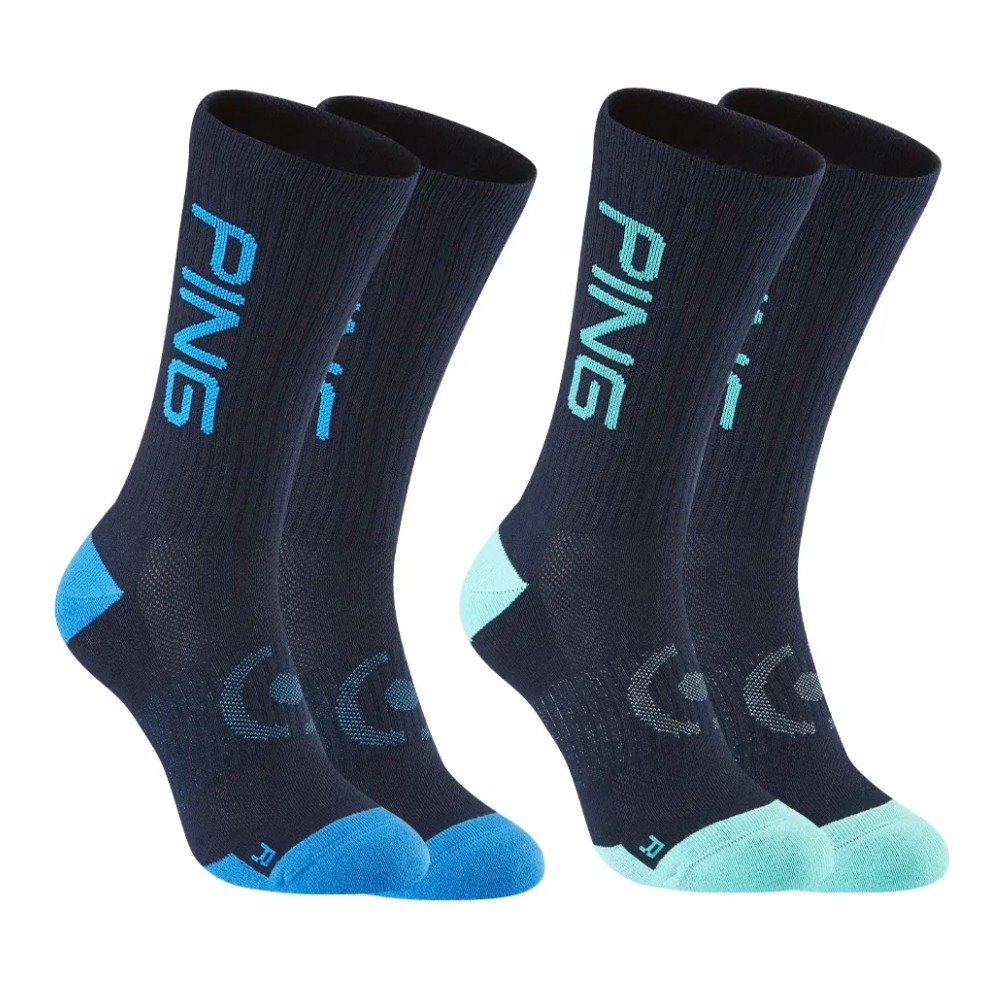 Ping Logo Socks (2 Pairs) - Express Golf